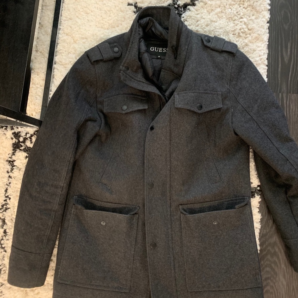 Gray Guess Winter Coat